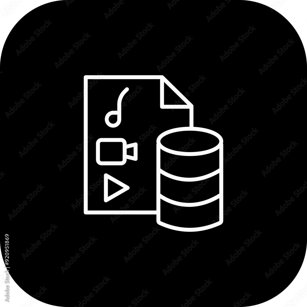 Digital Right Managementtadata Vector Icon Design Digital Right Managementtadata Vector Icon Design