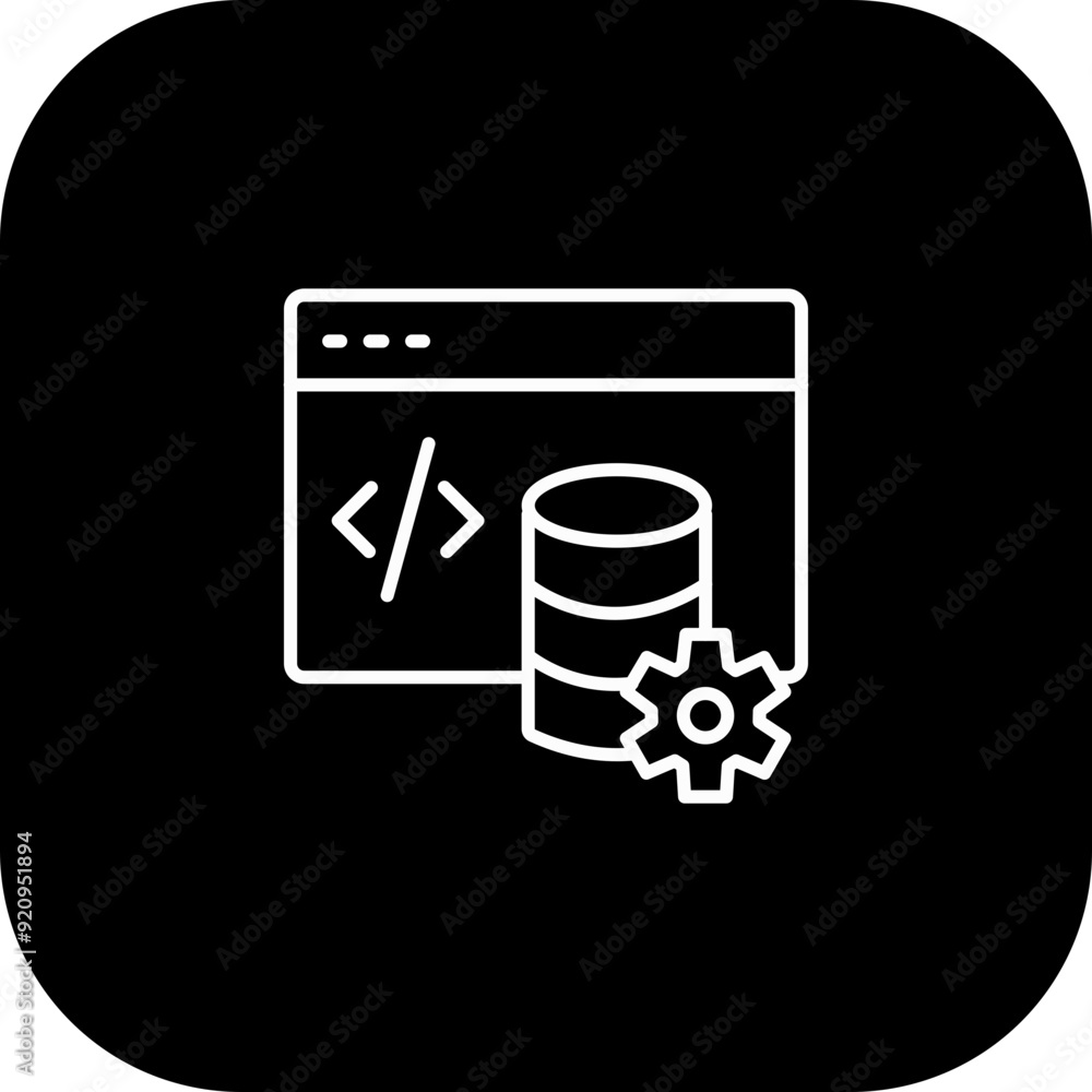 Metadata Vector Icon Design Metadata Vector Icon Design