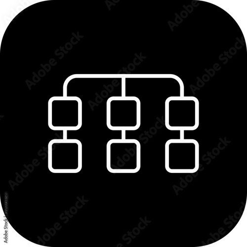 Taxonomy Vector Icon Design