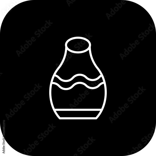 Pottery Vector Icon Design