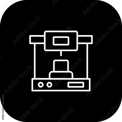 3d Printer Icon Design