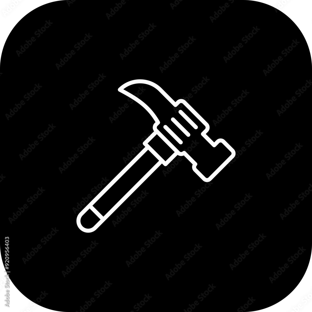 Hammer Icon Design Hammer Icon Design