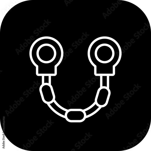Handcuffs Icon Design