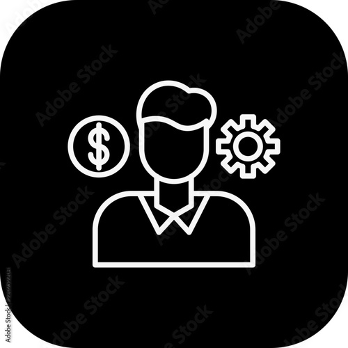 Entrepreneur Icon Design
