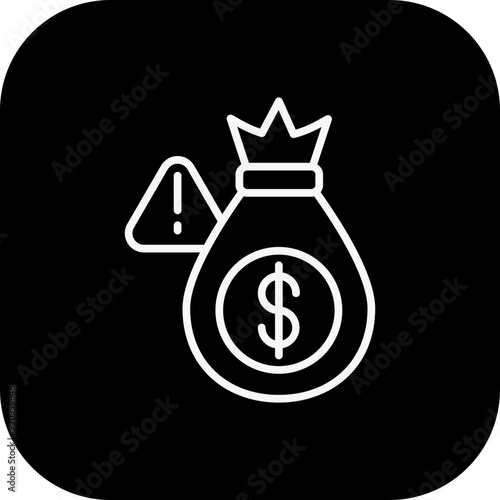Risk Investment Icon Design