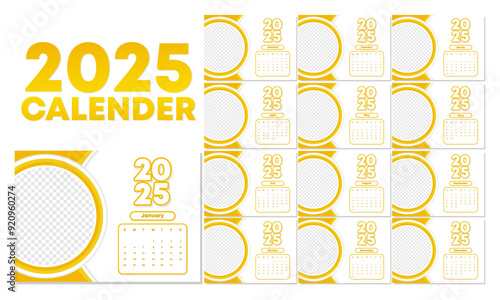 Geometric Patterns 2025 Calendar