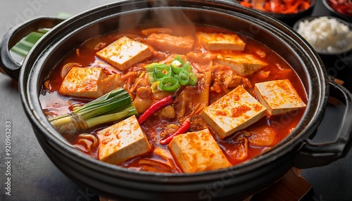 Korean Food Kimchi-Jjigae