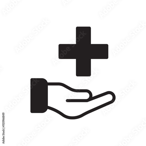 Holding Health Solid Black