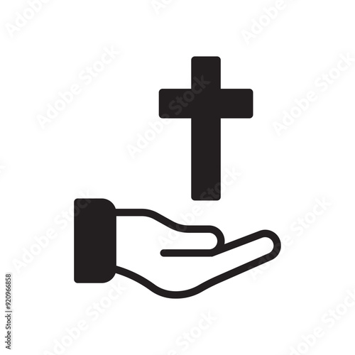 Holding Faith Solid Black