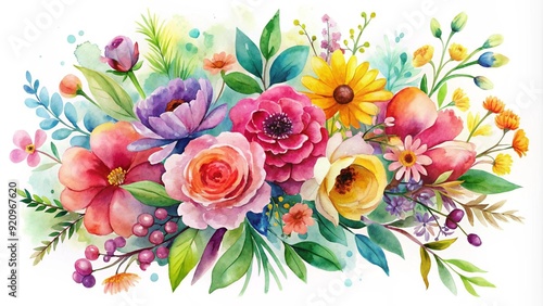 A Burst of Springtime Colors for Mom  AI Generated