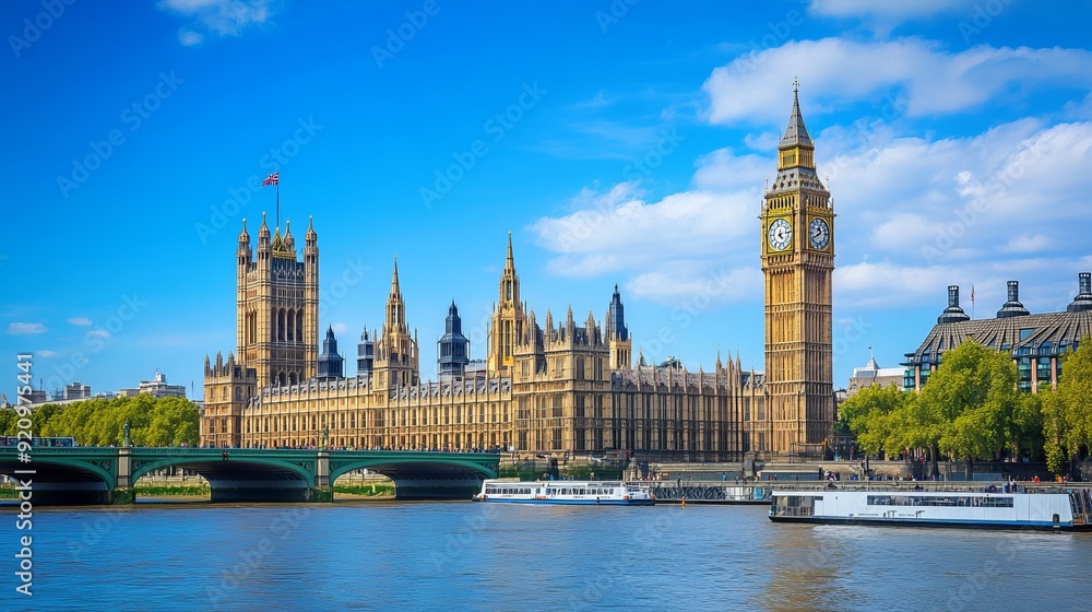 Iconic London Skyline with Big Ben Iconic London Skyline with Big Ben