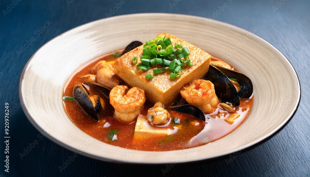 Korean Food Sundubu-Jjigae Korean Food Sundubu-Jjigae