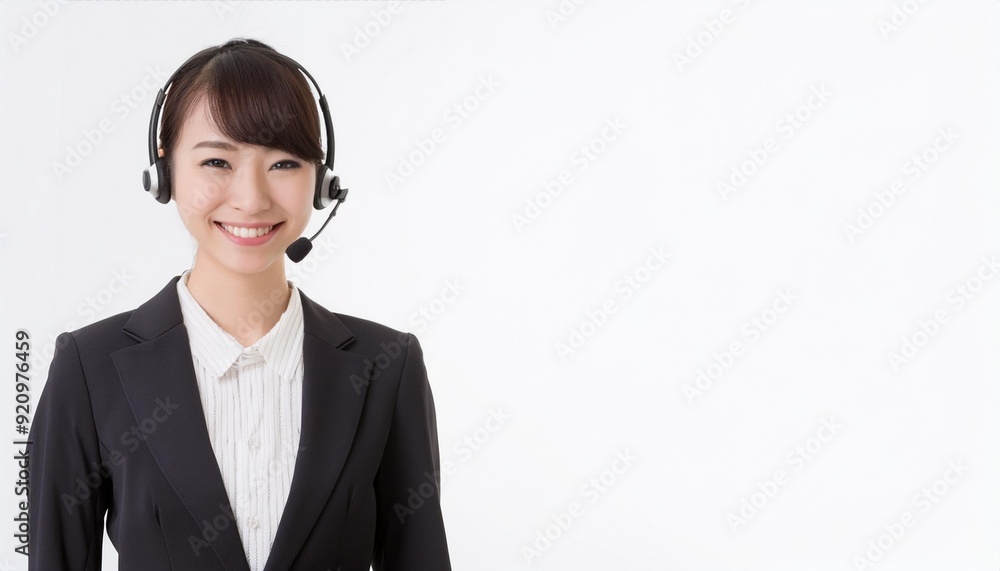 20代のオペレーターのアジア人のスーツを着た女性。(Asian female operator in her 20s wearing a suit.)
20代のオペレーターのアジア人のスーツを着た女性。(Asian female operator in her 20s wearing a suit.)