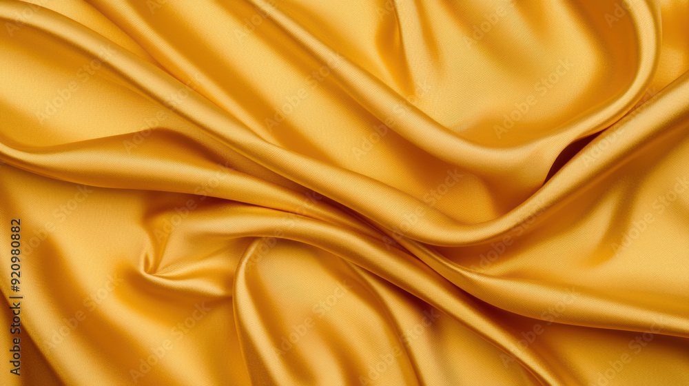 Close-up of smooth, luxurious golden silk fabric with elegant folds and textures, creating a rich and sophisticated background. Close-up of smooth, luxurious golden silk fabric with elegant folds and textures, creating a rich and sophisticated background.
