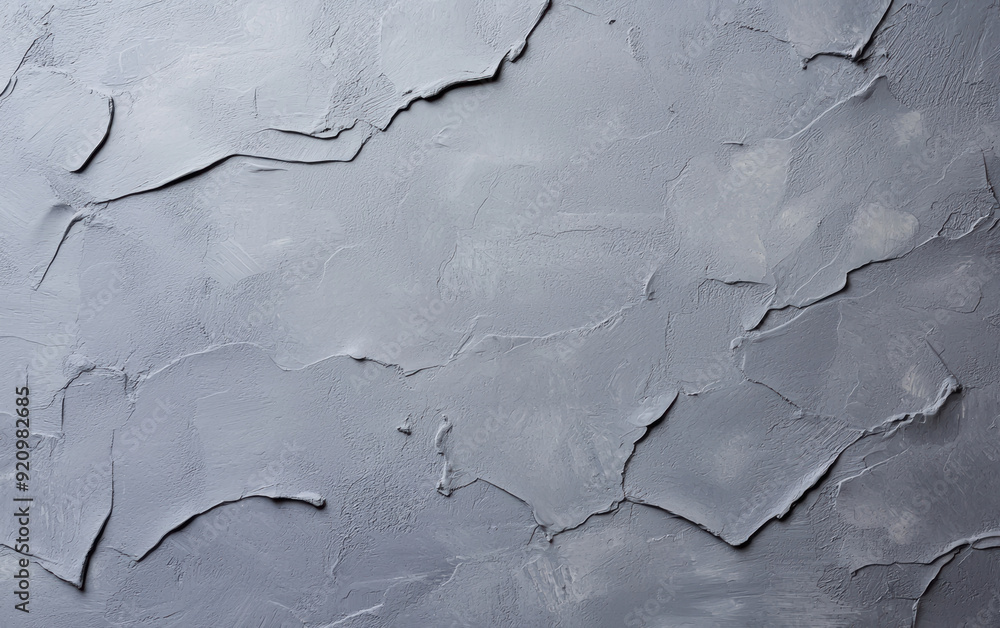 Textured gray plaster wall with artistic cracks and irregular patterns, perfect for backgrounds and design projects. Textured gray plaster wall with artistic cracks and irregular patterns, perfect for backgrounds and design projects.