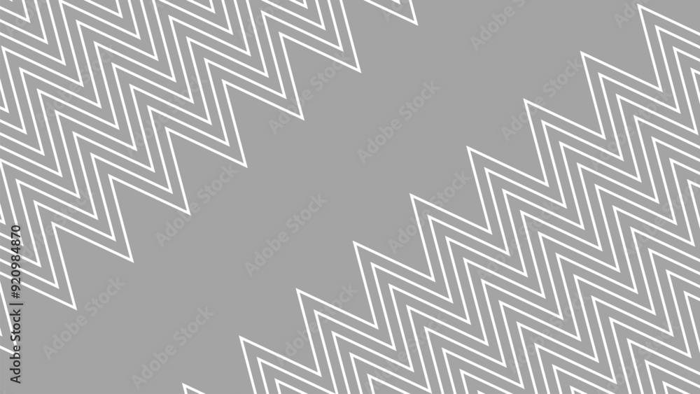 Grey zig zag pattern abstract background vector image Grey zig zag pattern abstract background vector image
