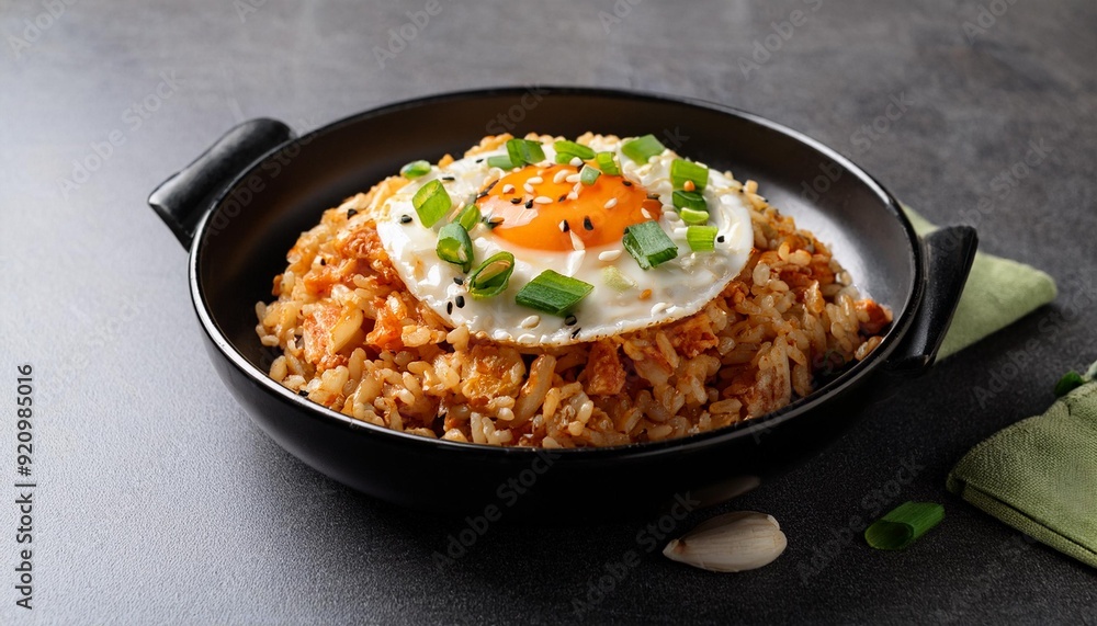 Korean food kimchi fried rice Korean food kimchi fried rice