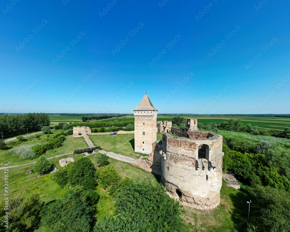 Bač Fortress, a medieval fortress in Vojvodina, Serbia, a tentative world heritage site with its surroundings Bač Fortress, a medieval fortress in Vojvodina, Serbia, a tentative world heritage site with its surroundings