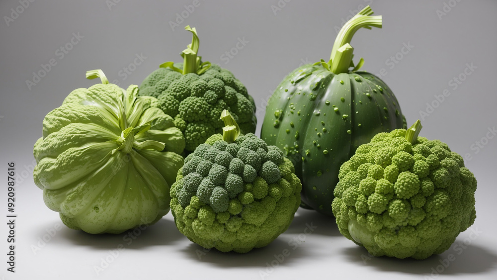 Fototapeta premium fresh green broccoli