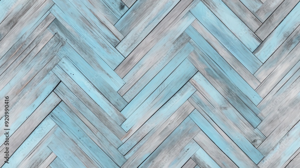 Blue and Grey Wood Plank Pattern Blue and Grey Wood Plank Pattern
