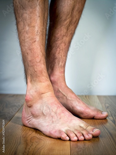 feet of a person