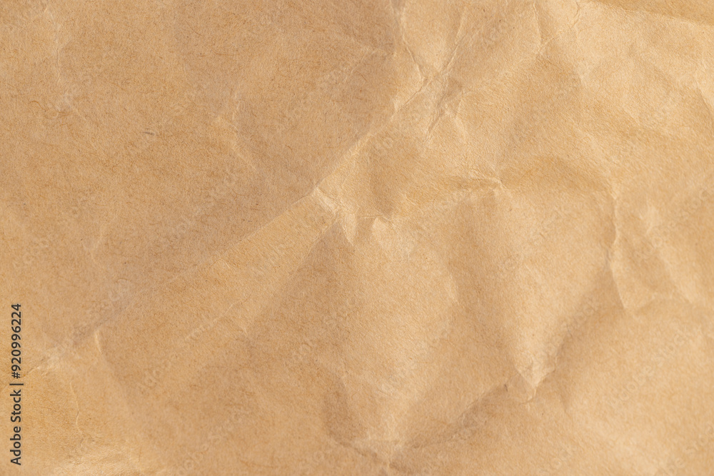 old paper bag for goods made of recycled paper old paper bag for goods made of recycled paper