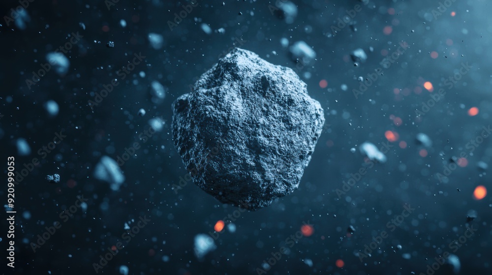 Cosmic Gemstone Harvest: Futuristic Asteroid Mining in Ultra HD Detail Cosmic Gemstone Harvest: Futuristic Asteroid Mining in Ultra HD Detail