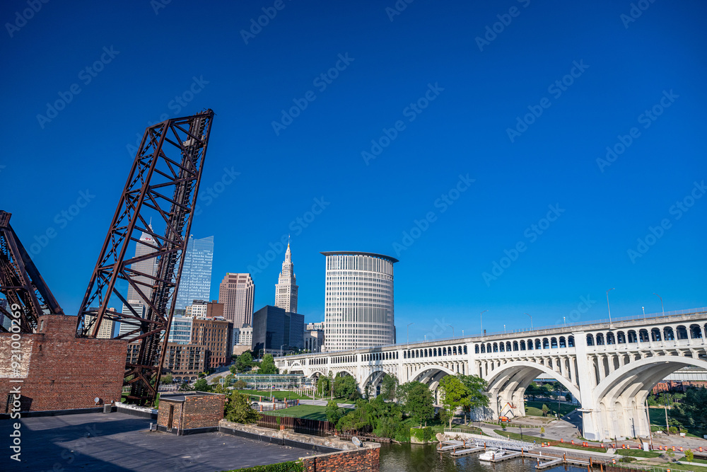 Fototapeta premium cleveland, ohio