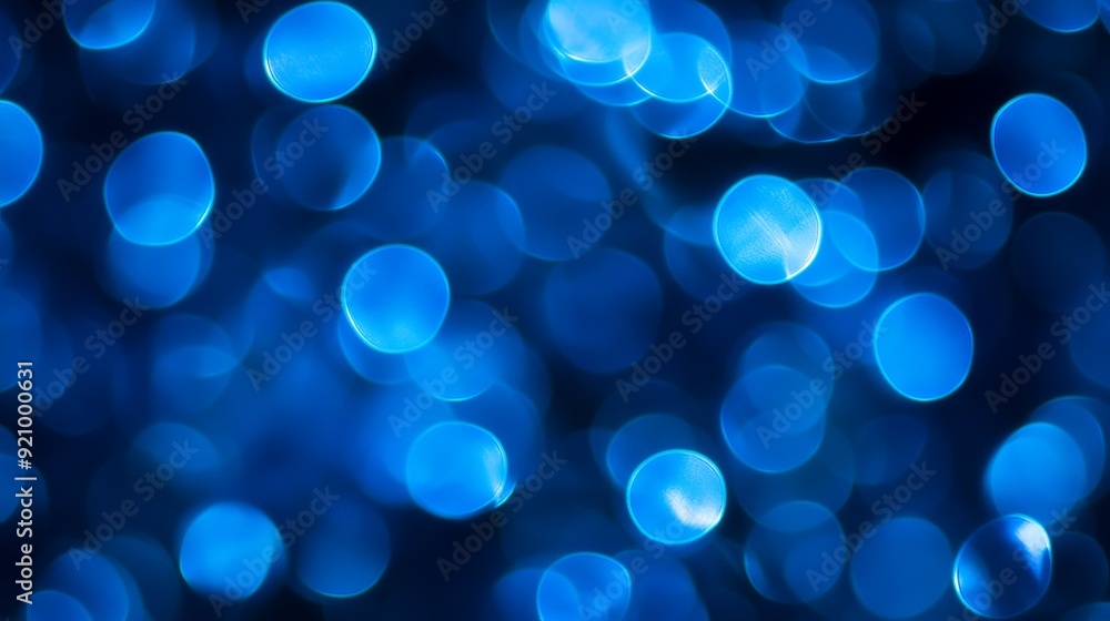 Blue Bokeh Background Blue Bokeh Background