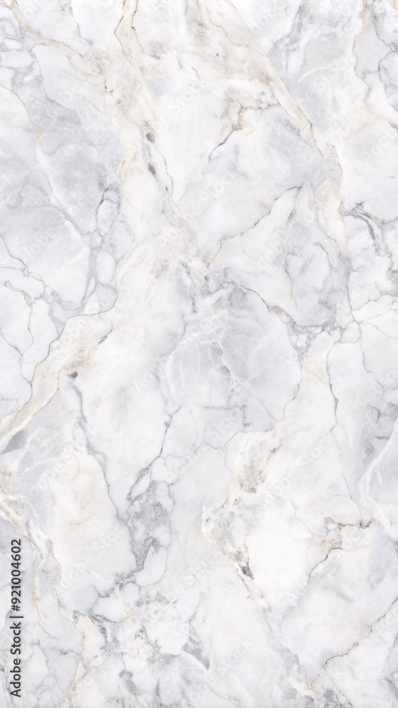 Fototapeta premium vertical smooth white grey marbled surface background, phone smartphone wallpaper