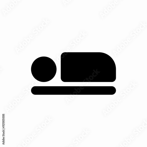 bed sleep hotel icon sign