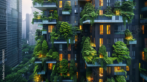 building, innovation, management, digital twins, smart city, low-carbon, green, photograph.