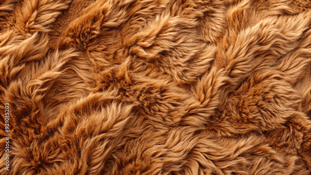 Brown fluffy fur fabric wool texture background Brown fluffy fur fabric wool texture background
