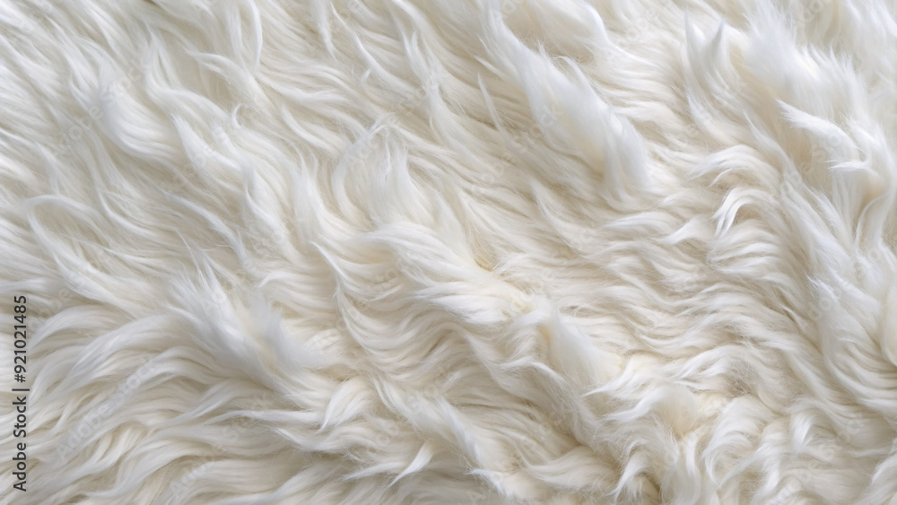 White fluffy fur fabric wool texture background White fluffy fur fabric wool texture background