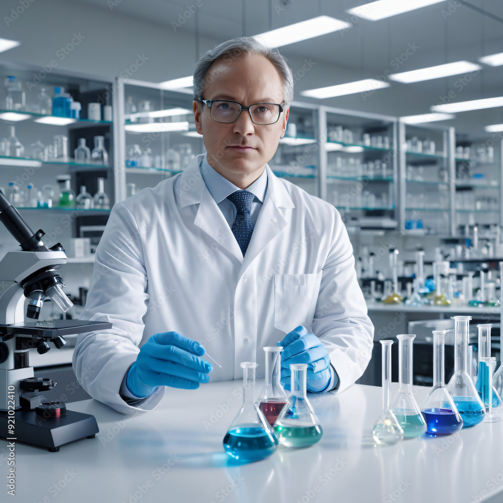 Fototapeta premium Scientist