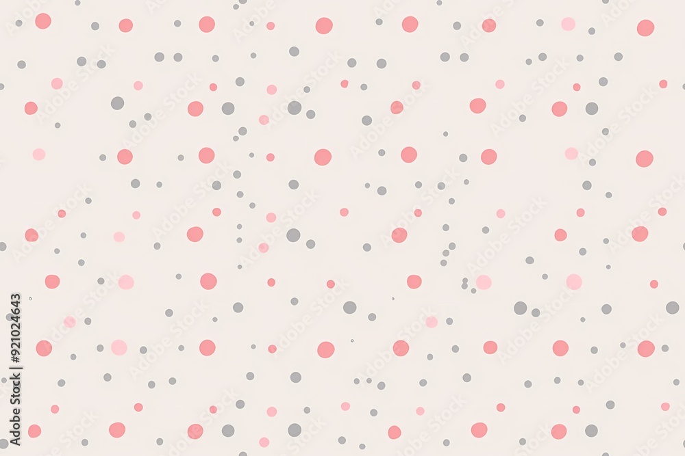 Abstract Polka Dot Pattern Background Abstract Polka Dot Pattern Background