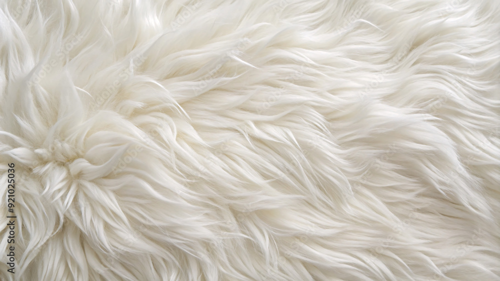 White fluffy fur fabric wool texture background White fluffy fur fabric wool texture background