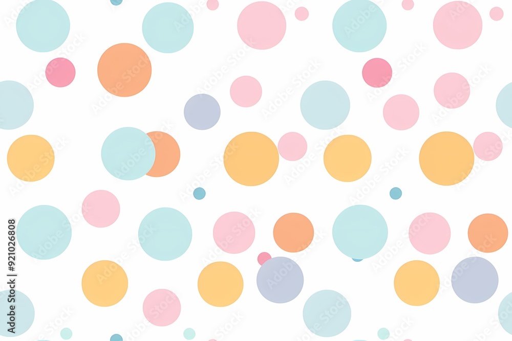 Colorful Polka Dot Pattern Colorful Polka Dot Pattern