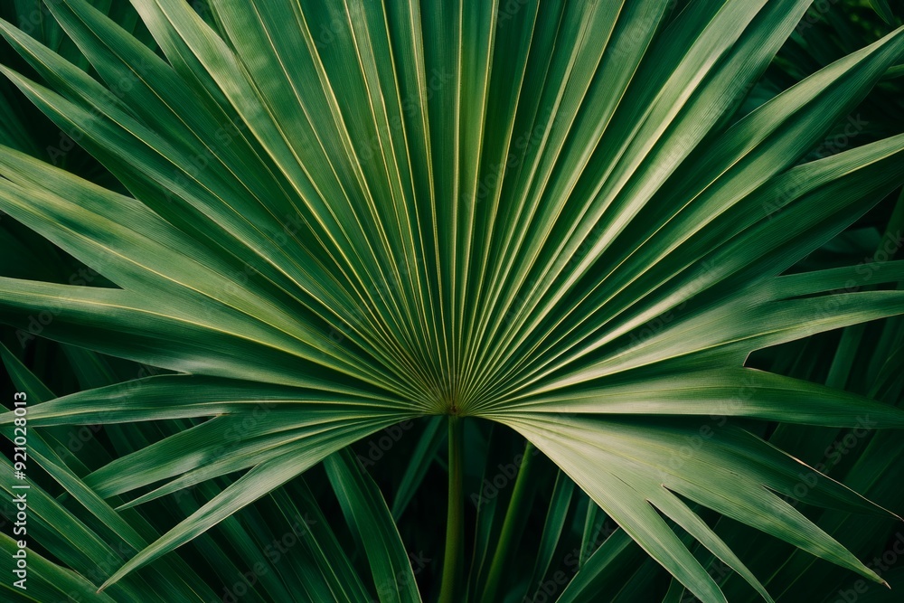 Tropical leaf texture, abstract green palm leaf Tropical leaf texture, abstract green palm leaf