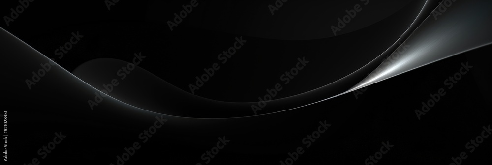 Fototapeta premium Abstract Black and White Swirls