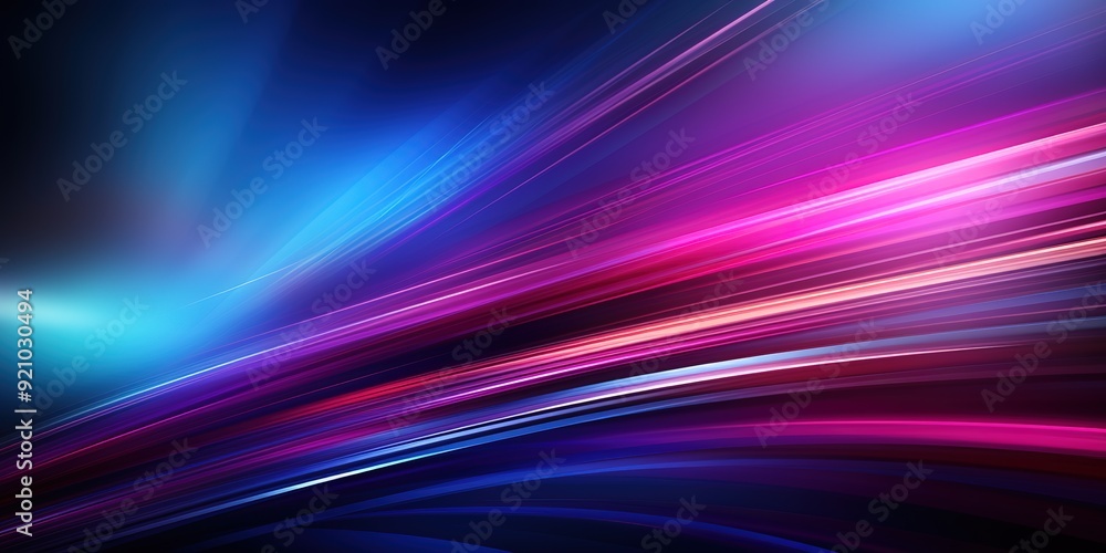 Abstract purple, pink, and blue lines forming a diagonal pattern on a dark background. Abstract purple, pink, and blue lines forming a diagonal pattern on a dark background.