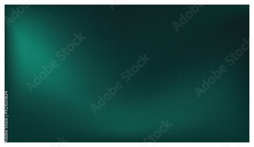 Dark emerald green grainy texture background vector illustration photo