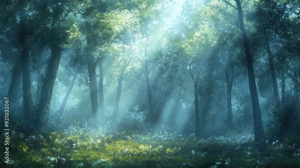 Obraz premium Enchanted Forest