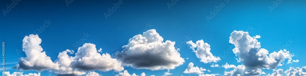White fluffy clouds on blue sky. Abstract cloudscape background White fluffy clouds on blue sky. Abstract cloudscape background