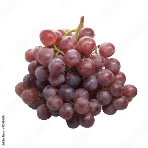 bunch of red grapes