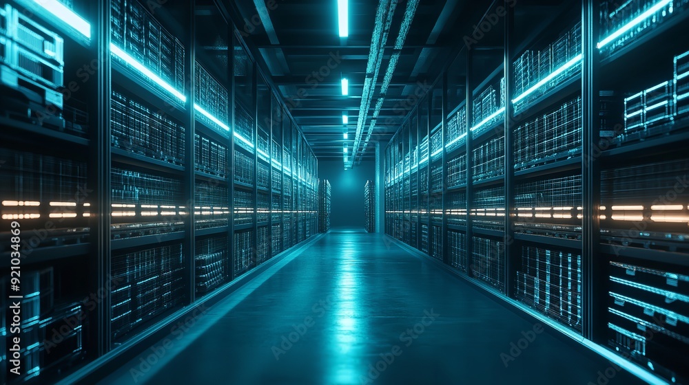 Futuristic Technology of Digital Warehouse. Data Innovation Futuristic Technology of Digital Warehouse. Data Innovation