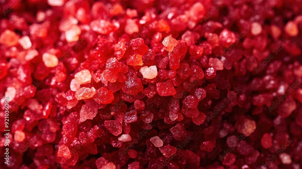 Closeup of Red Himalayan Salt Crystals Closeup of Red Himalayan Salt Crystals