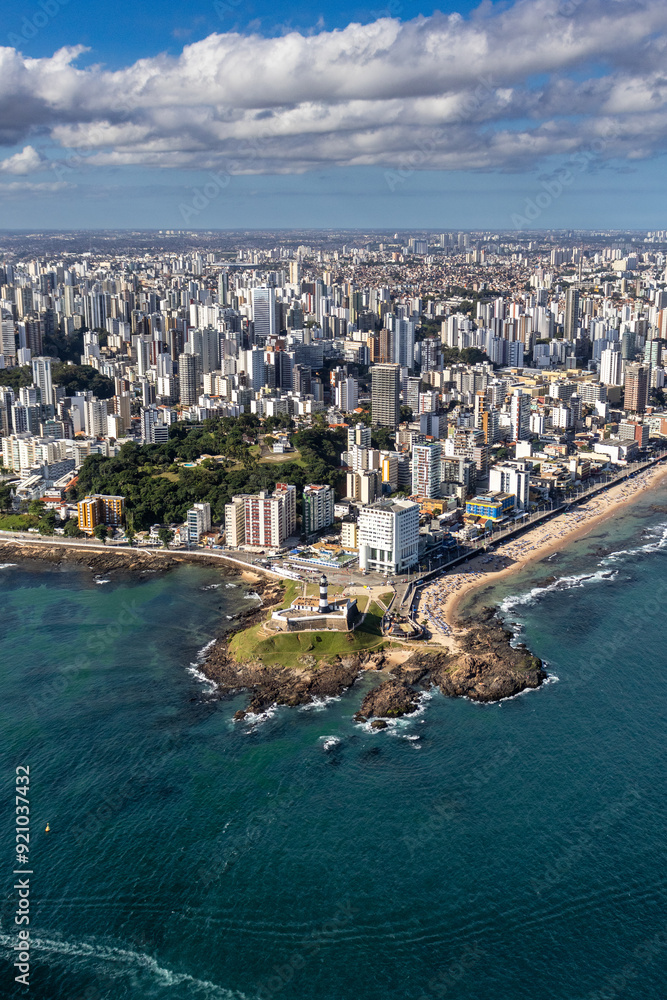 Fototapeta premium Cidade de Salvador, Bahia