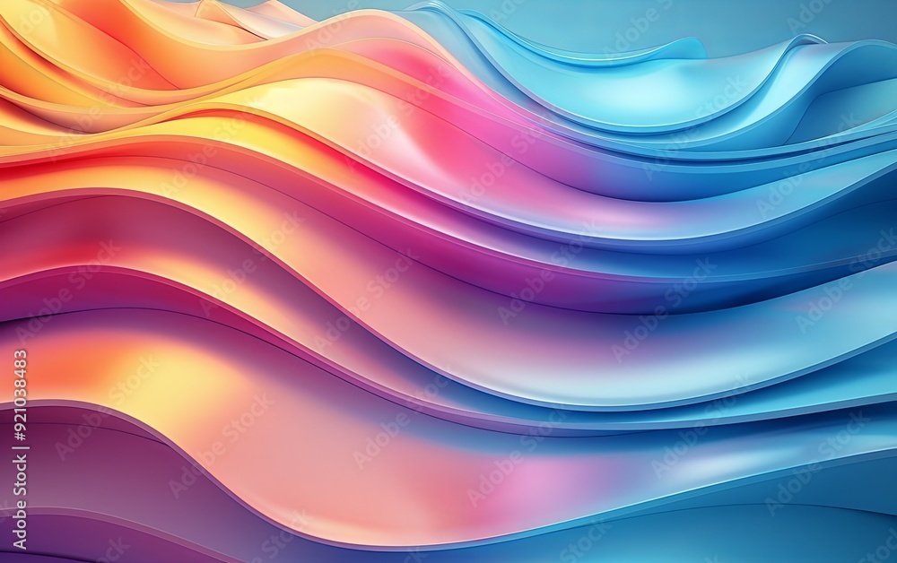 Abstract Wavy Background Abstract Wavy Background