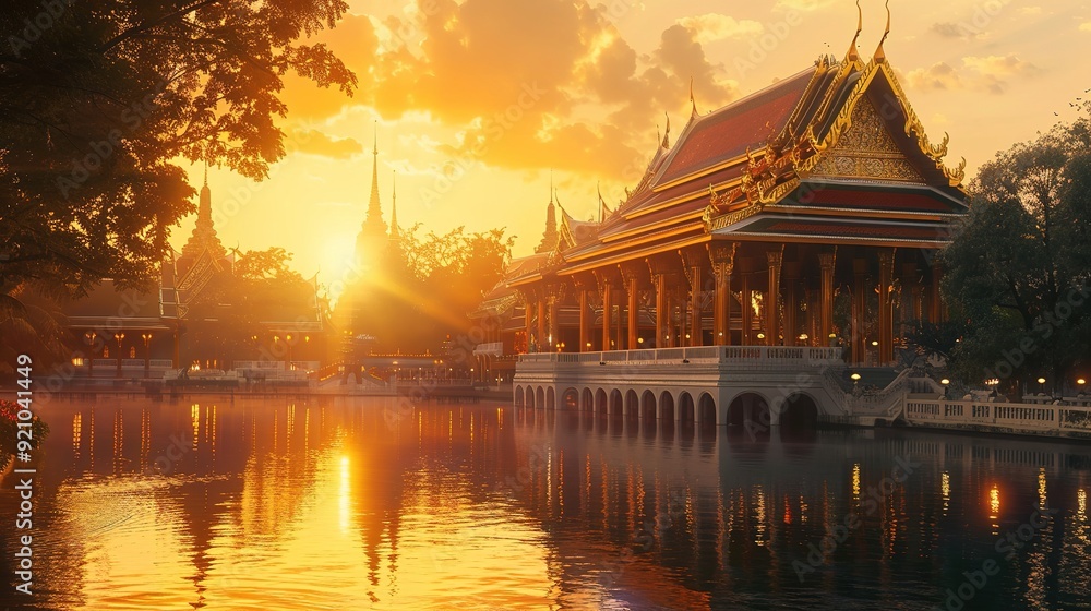 Naklejka premium Thai Royal Palace